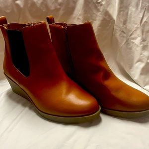 Aerosoles women wedge boots